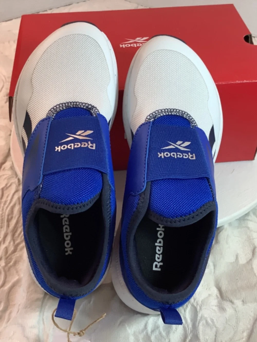 Nwt Reebok Nano Play slip in blue black training sneakers unisex